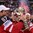 PRAGUE, CZECH REPUBLIC - May 17: Canada's Sidney Crosby #87 hoists the championship trophy after a 6-1 win over Team Russia during gold medal game action at the 2015 IIHF Ice Hockey World Championship. (Photo by Richard Wolowicz/HHOF-IIHF Images)

